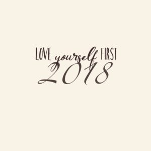 Kalendář 2018 Love yourself first